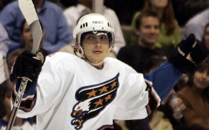 Александр Овечкин в первом сезоне в НХЛ