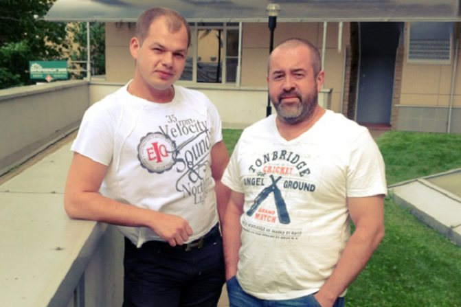 Алексей Брянцев и Алексей Брянцев-старший