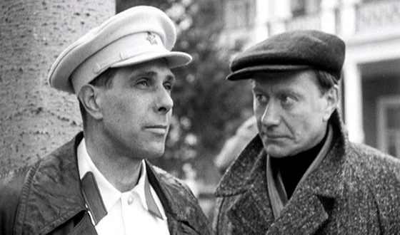 Андрей Миронов и Андрей Болтнев в драме «Мой друг Иван Лапшин»