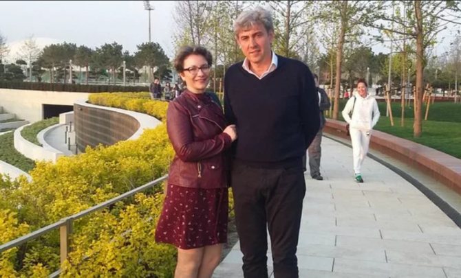 Галицкий с женой