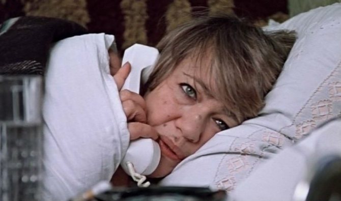 Галина Волчек в фильме «Осенний марафон»