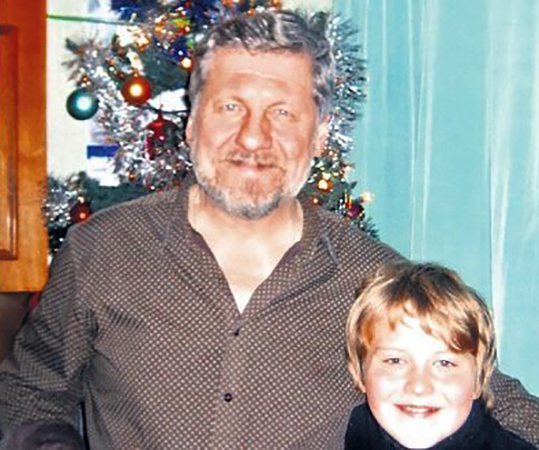 Иван Паршин с отцом в детстве