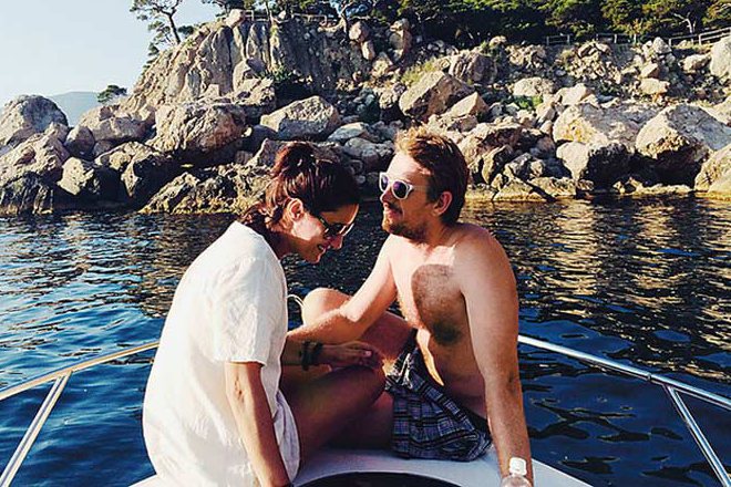 Кирилл Кяро и его жена Юлия Дузь