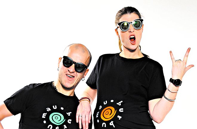 Марьяна Спивак с мужем