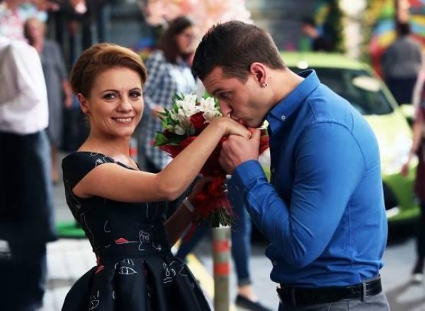 Наталья в одном из телешоу