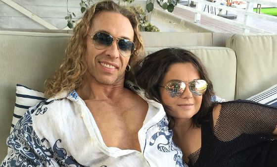 Наташа Королева и Тарзан на отдыхе