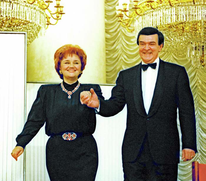 Рисунок 3. Муслим Магомаев и Тамара Синявская даже на закате своего творчества остаются прекрасной парой
