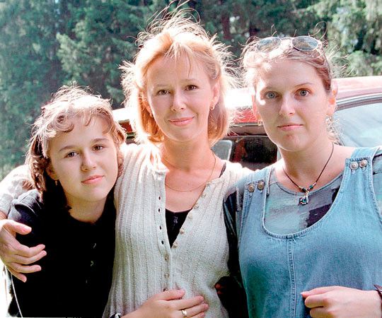 Семья Евгении Симоновой фото