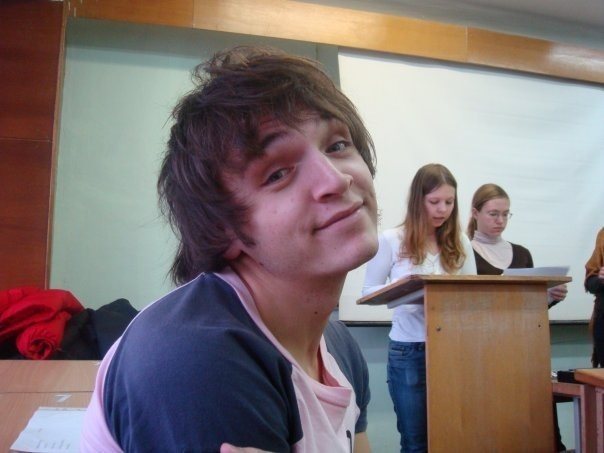 Валентин Стрыкало в университете