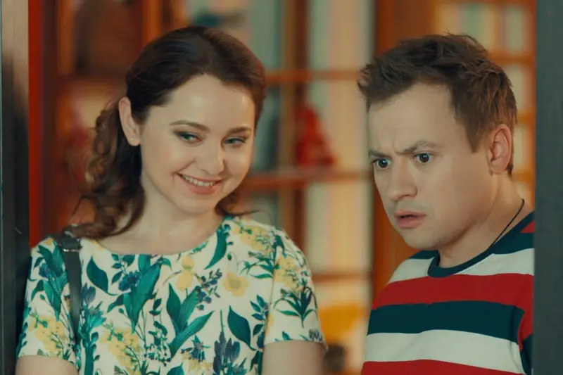 Валентина Рубцова и Андрей Гайдулян в сериале «Саша-Таня»