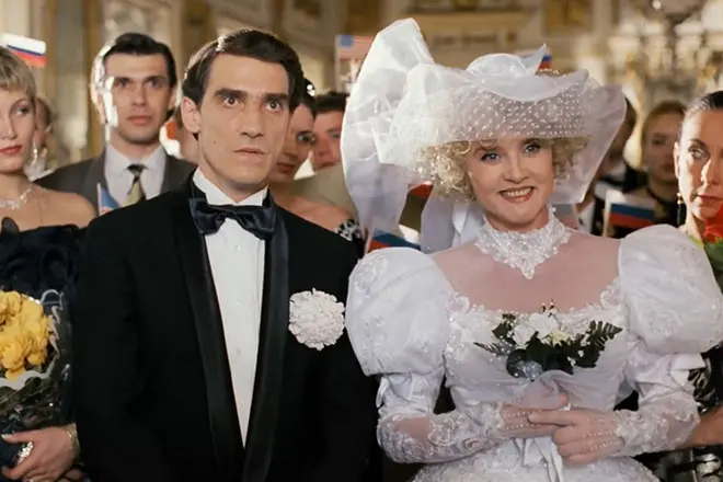 Валерий Гаркалин и Вера Алентова в фильме "Ширли-мырли" 'Валерий Гаркалин и Вера Алентова в фильме