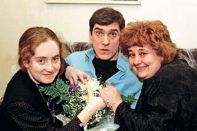 Валерий Гаркалин с семьей