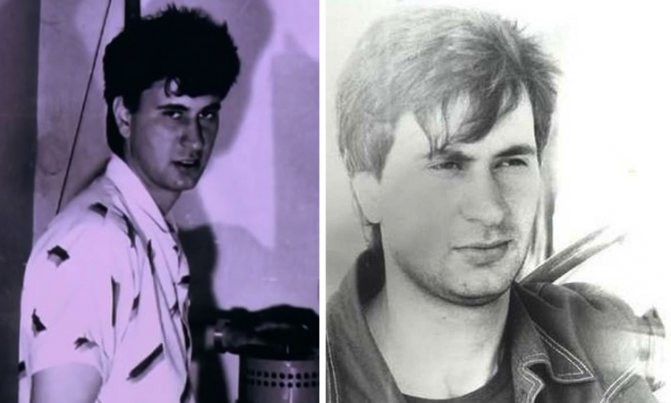 Валерий Меладзе в молодости