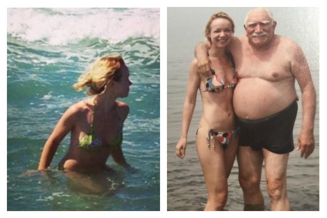 Виталина Цымбалюк-Романовская в купальнике