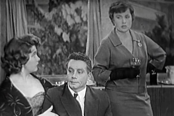 Владимир Ушаков в фильме «Обнаженная со скрипкой»