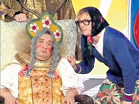 Юморист полюбился зрителям в образе царевны Несмеяны