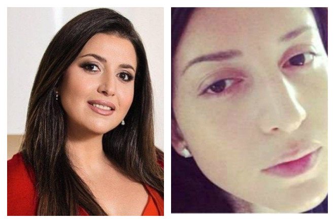 Жасмин с макияжем и без макияжа